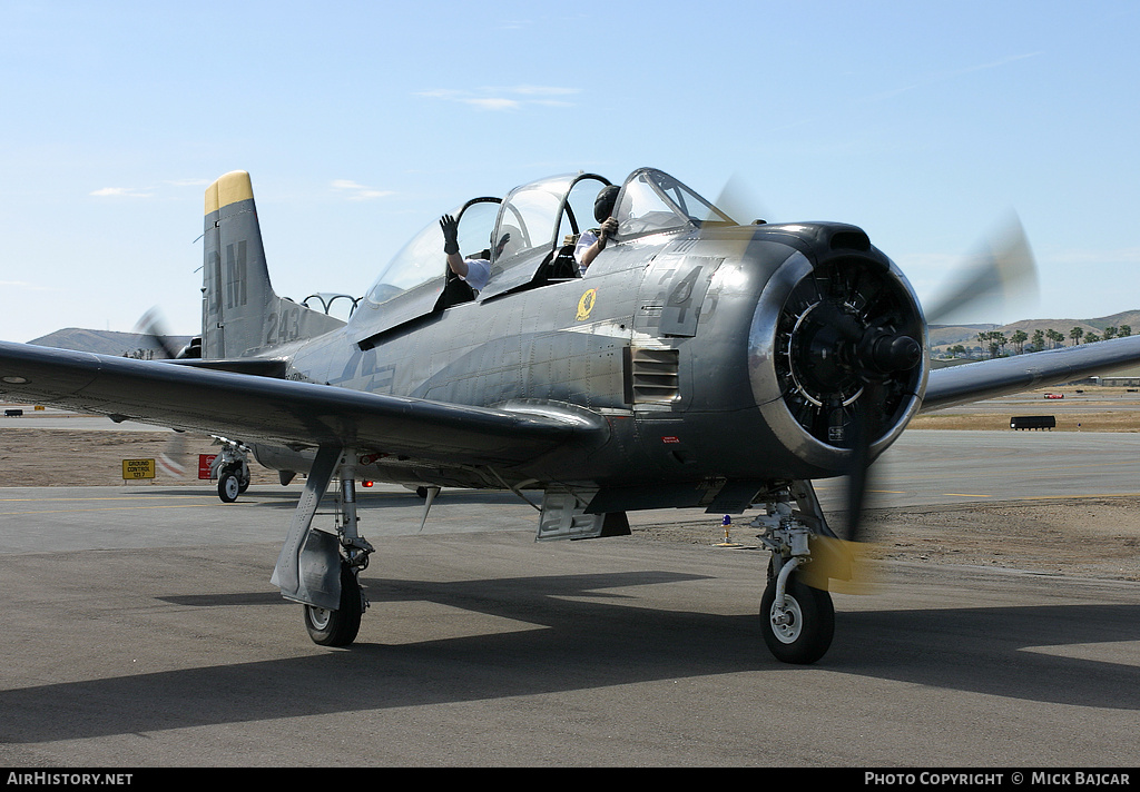Aircraft Photo of N243DM / NX243DM / 140662 | North American T-28C Trojan | USA - Navy | AirHistory.net #23660