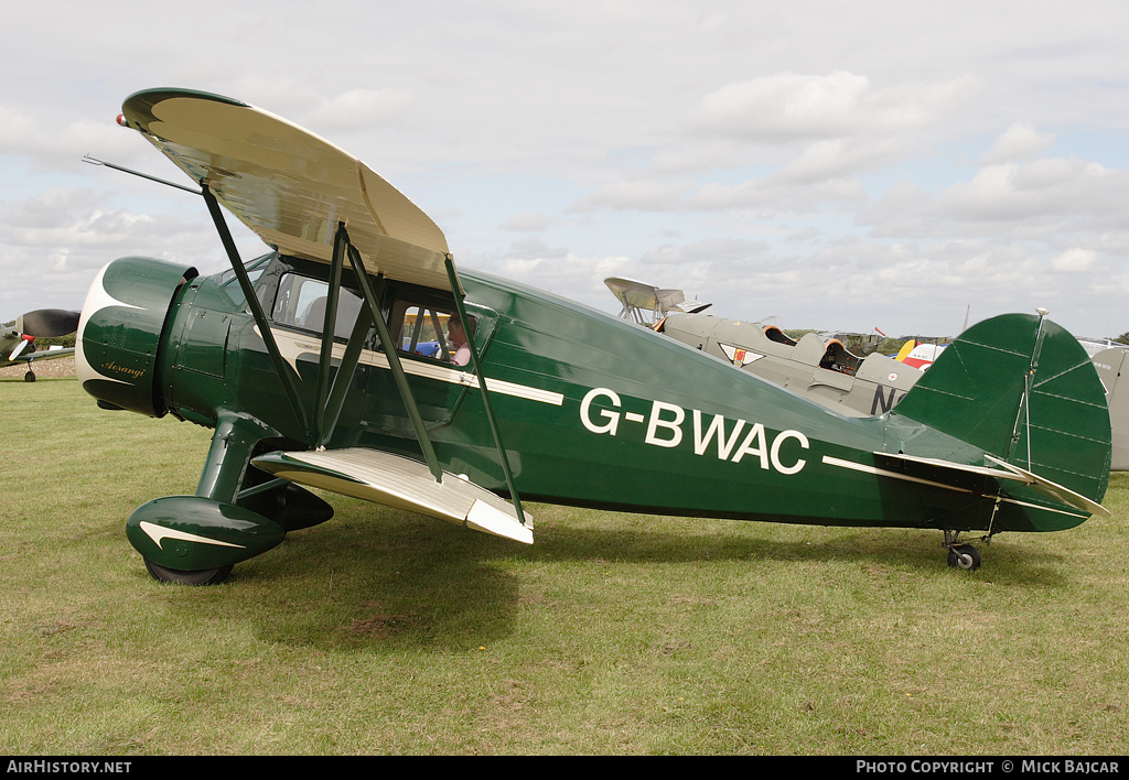 Aircraft Photo of G-BWAC | Waco YKS-7 | AirHistory.net #23663