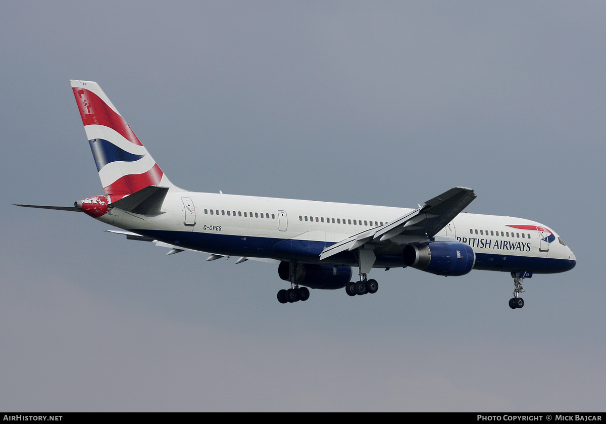 Aircraft Photo of G-CPES | Boeing 757-236 | British Airways | AirHistory.net #23675