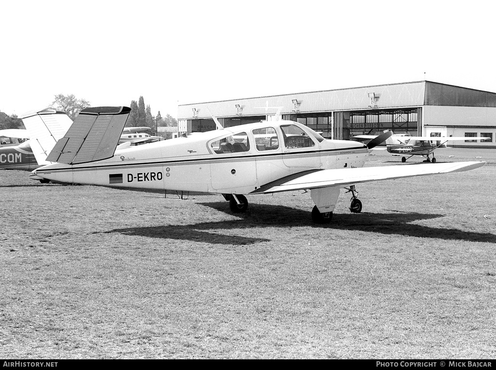 Aircraft Photo of D-EKRO | Beech V35A Bonanza | AirHistory.net #23689