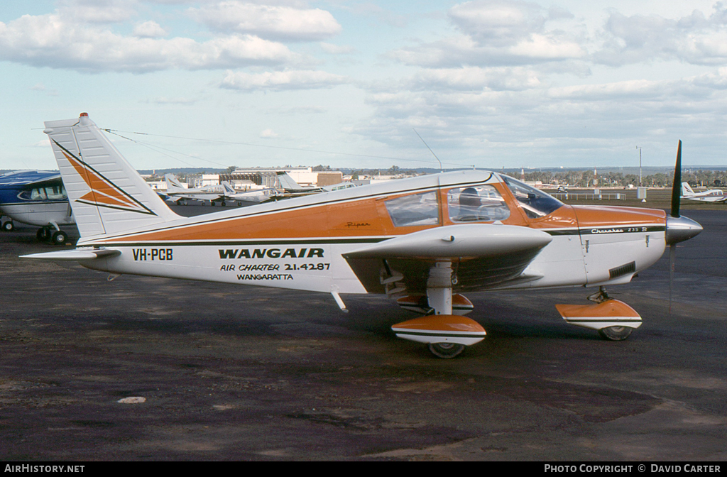 Aircraft Photo of VH-PCB | Piper PA-28-235 Cherokee B | Wangair | AirHistory.net #23694