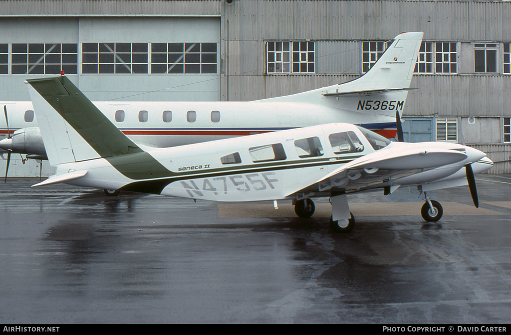 Aircraft Photo of N4755F | Piper PA-34-200T Seneca II | AirHistory.net #23720