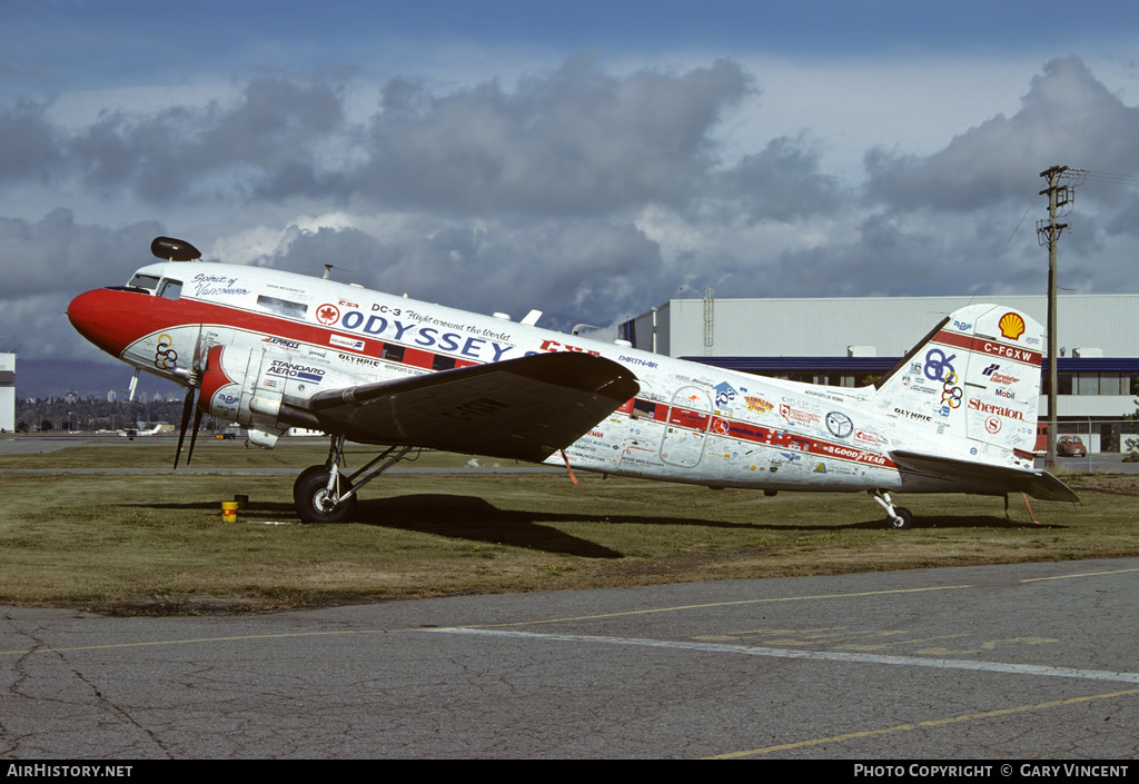 Aircraft Photo of C-FGXW | Douglas DC-3(C) | AirHistory.net #23735