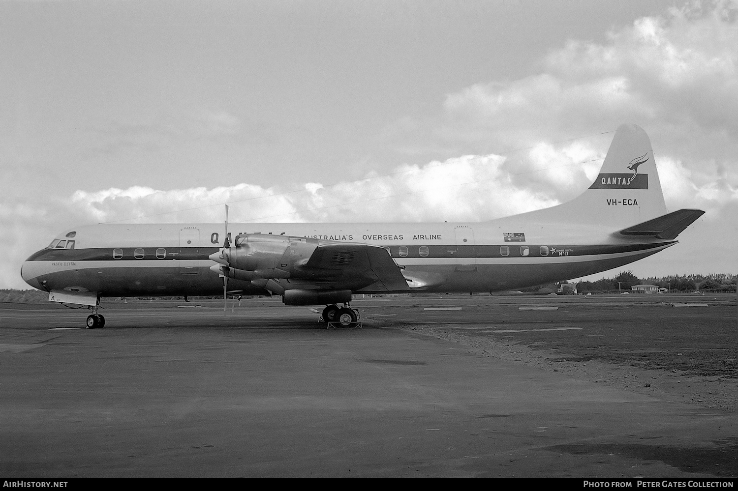 Aircraft Photo of VH-ECA | Lockheed L-188C Electra | Qantas | AirHistory.net #23738
