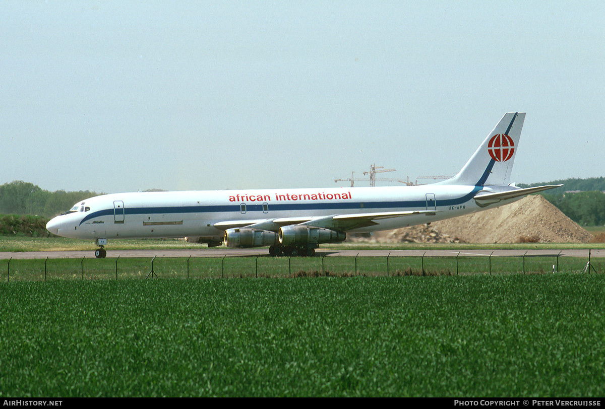 Aircraft Photo of 3D-AFR | Douglas DC-8-54AF Jet Trader | African International Airways | AirHistory.net #23743