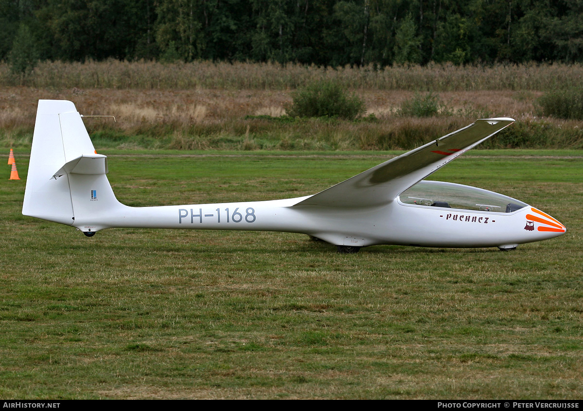 Aircraft Photo of PH-1168 | PZL-Bielsko SZD-50-3 Puchacz | AirHistory.net #23759