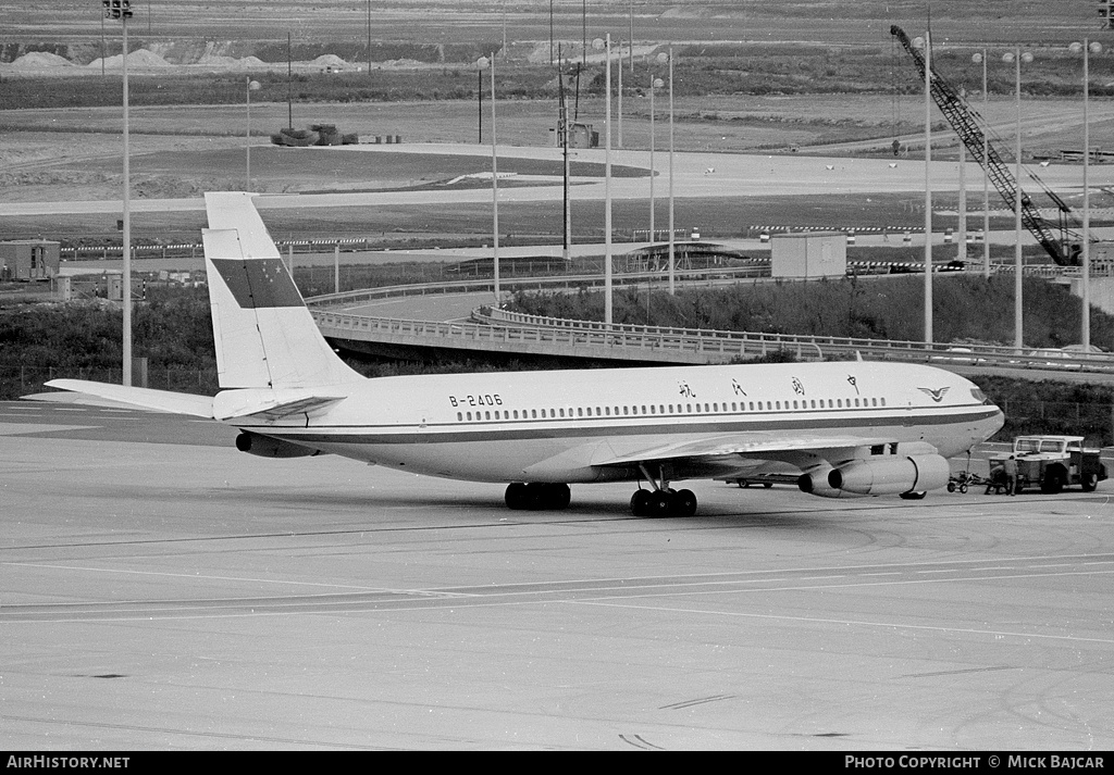 Aircraft Photo of B-2406 | Boeing 707-3J6B | CAAC - Civil Aviation Administration of China | AirHistory.net #23761