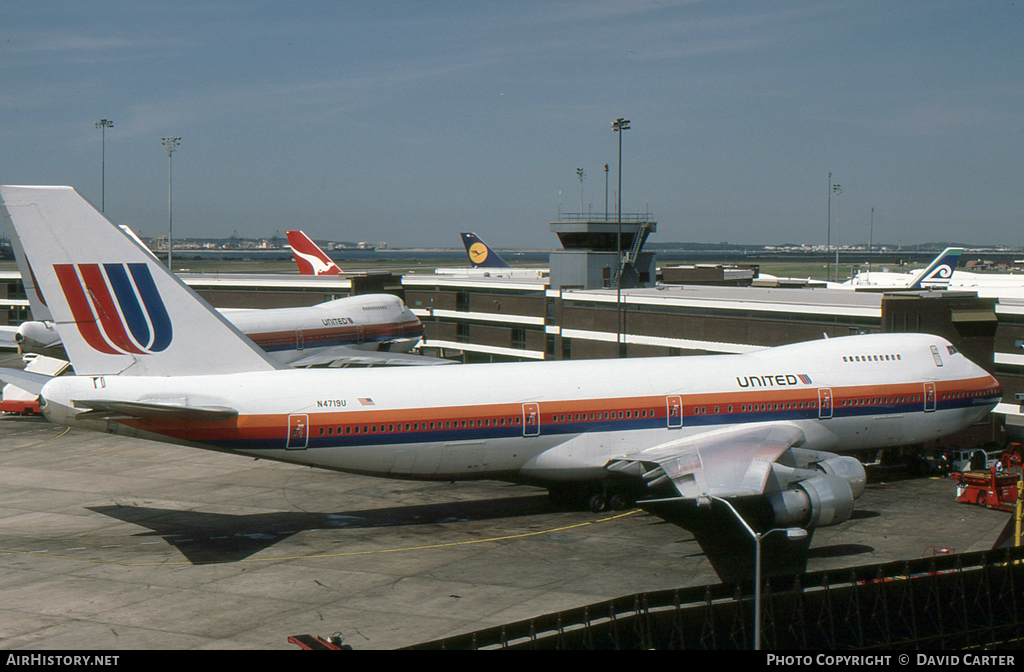 Aircraft Photo of N4719U | Boeing 747-122 | United Airlines | AirHistory.net #23778