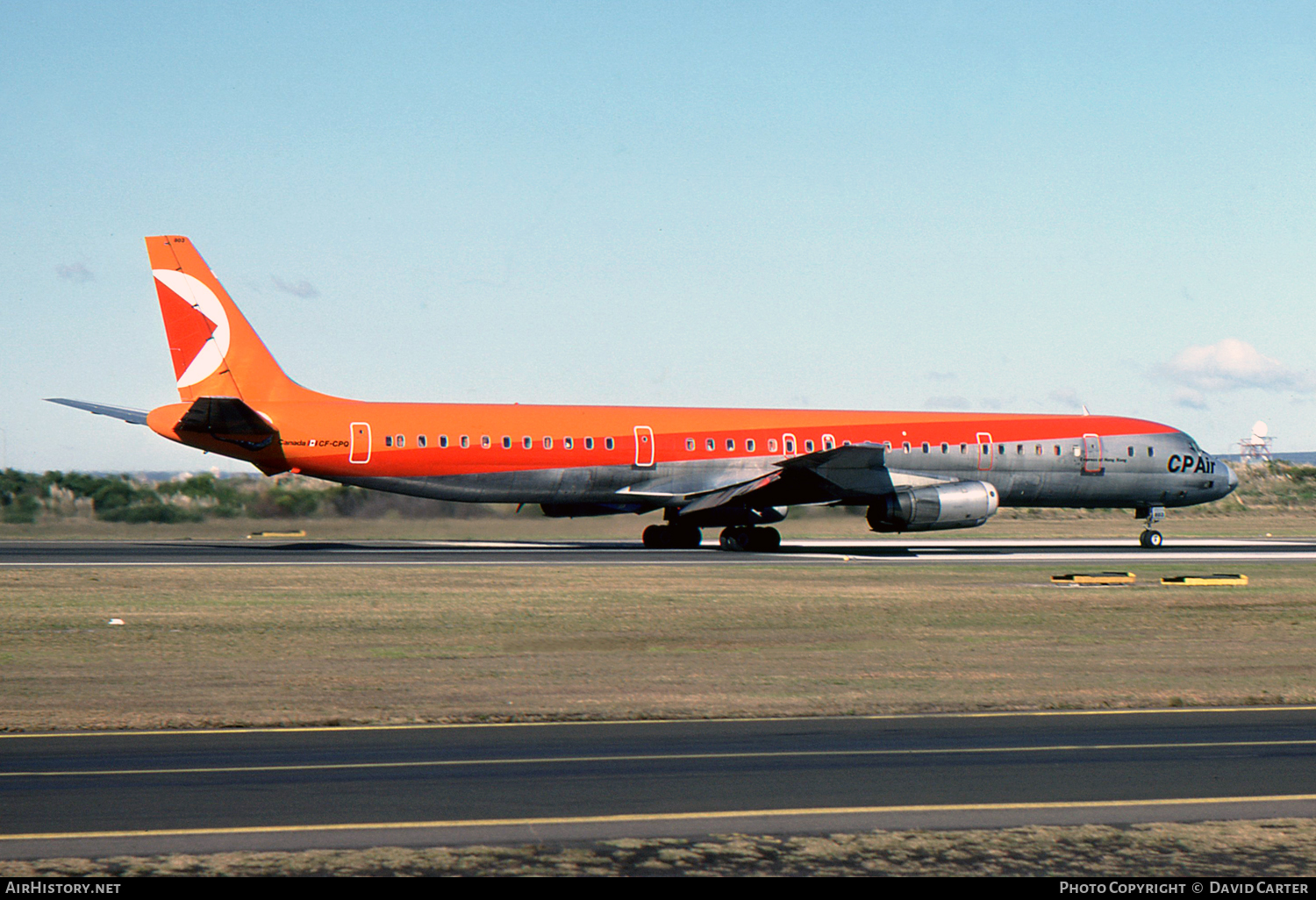 Aircraft Photo of CF-CPQ | McDonnell Douglas DC-8-63 | CP Air | AirHistory.net #23779
