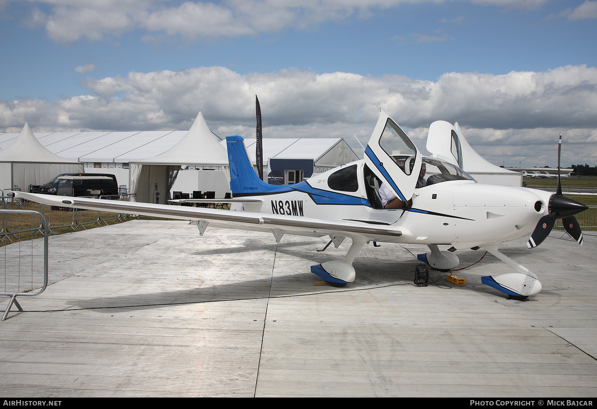 Aircraft Photo of N83MW | Cirrus SR-22T G5-GTS Carbon | AirHistory.net #23780