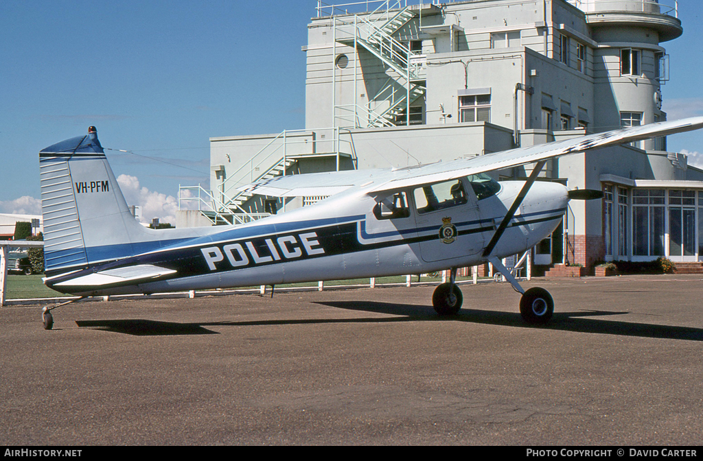 Aircraft Photo of VH-PFM | Cessna 180E | Queensland Police | AirHistory.net #23791