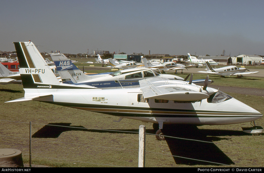 Aircraft Photo of VH-PFU | Partenavia P-68B | Air Link | AirHistory.net #23794