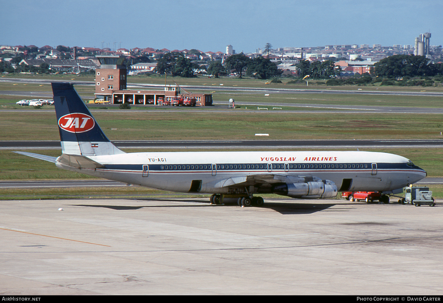 Aircraft Photo of YU-AGI | Boeing 707-351C | JAT Yugoslav Airlines - Jugoslovenski Aerotransport | AirHistory.net #23798