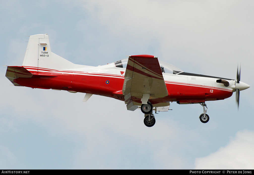 Aircraft Photo of M50-12 | Pilatus PC-7 MkII | Malaysia - Air Force | AirHistory.net #23800