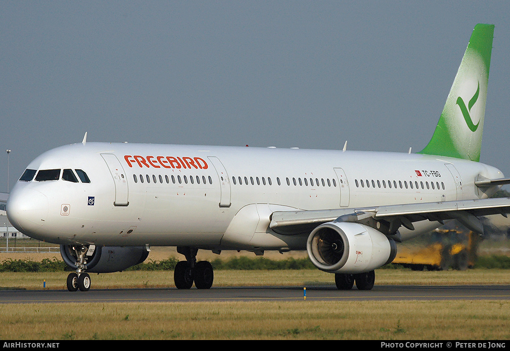 Aircraft Photo of TC-FBG | Airbus A321-131 | Freebird Airlines | AirHistory.net #23813