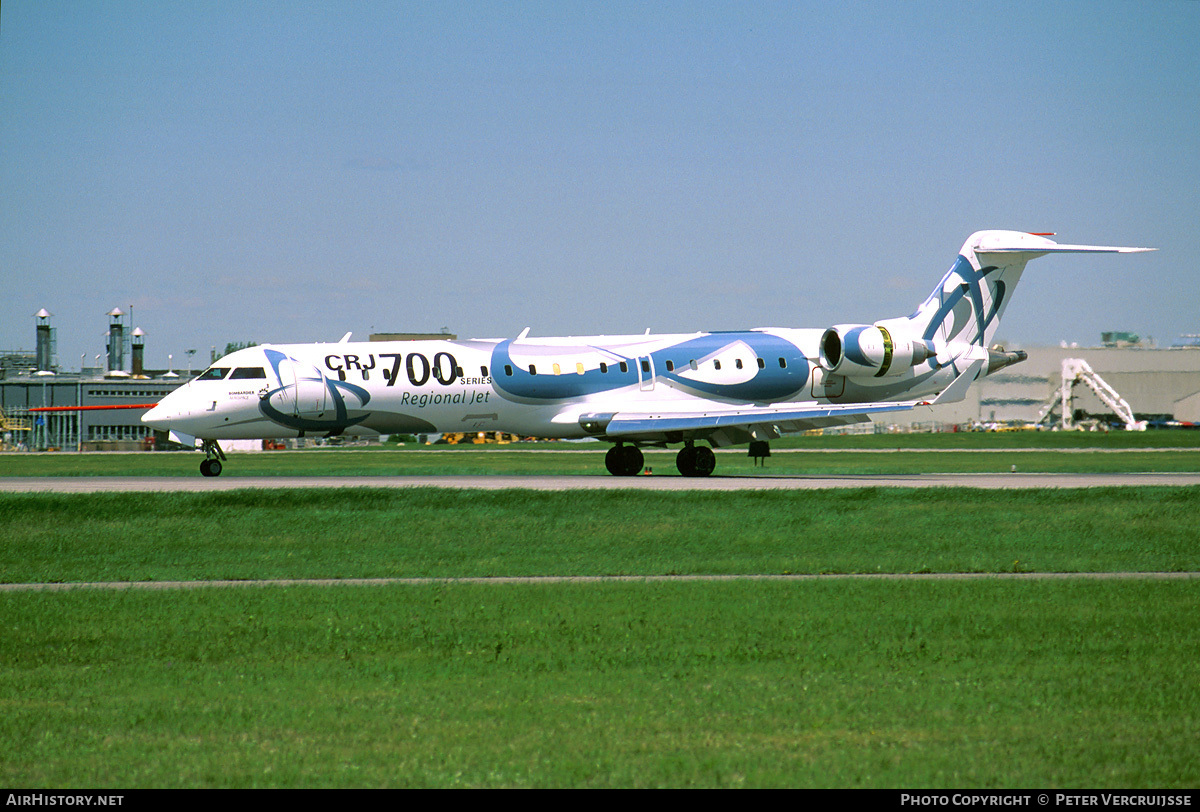 Aircraft Photo of C-FRJX | Bombardier CRJ-700 (CL-600-2C10) | Bombardier | AirHistory.net #23817