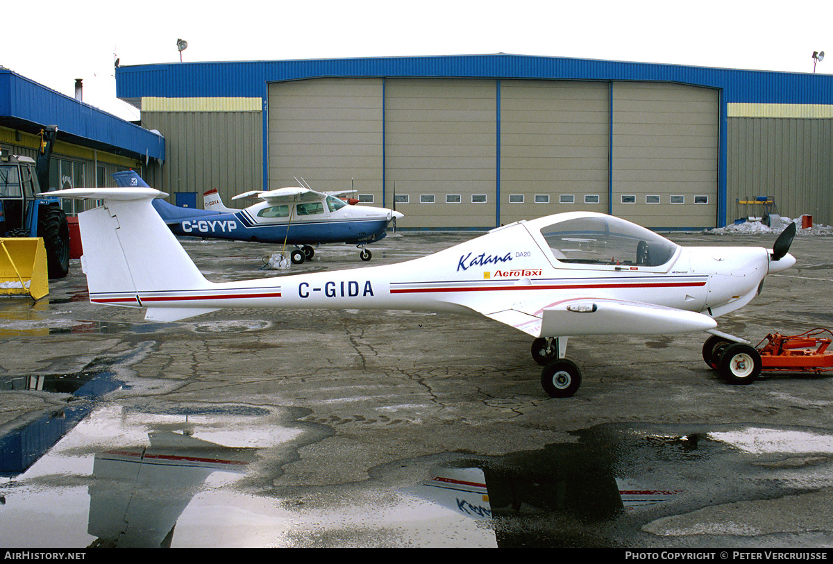 Aircraft Photo of C-GIDA | Diamond DA20A-1 Katana | Aerotaxi | AirHistory.net #23818