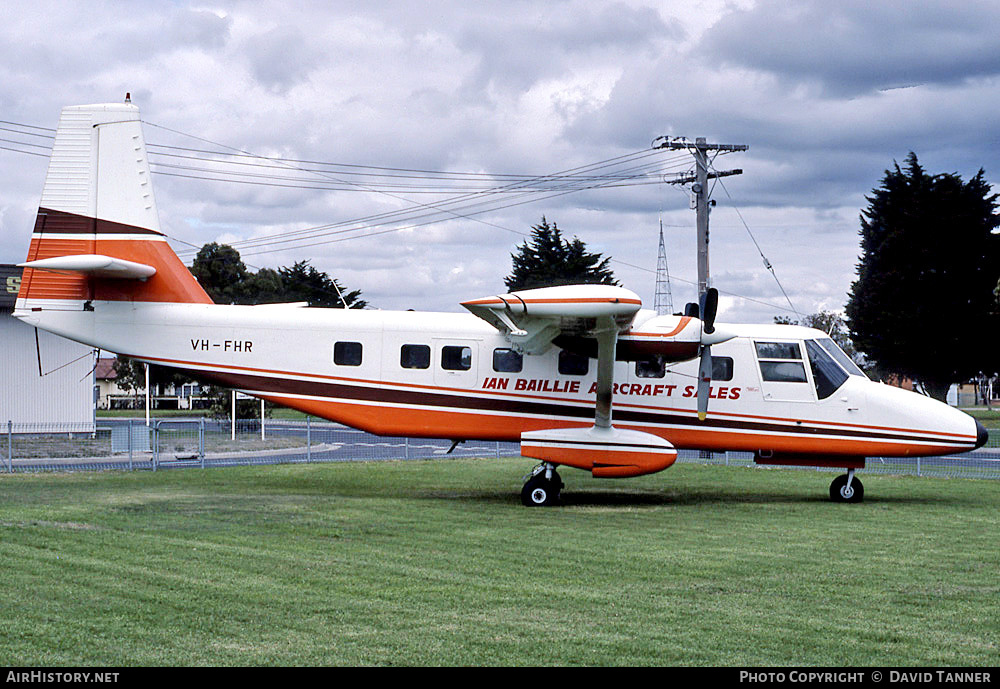 Aircraft Photo of VH-FHR | GAF N-24A Nomad | Ian Baillie Aircraft Sales | AirHistory.net #23822