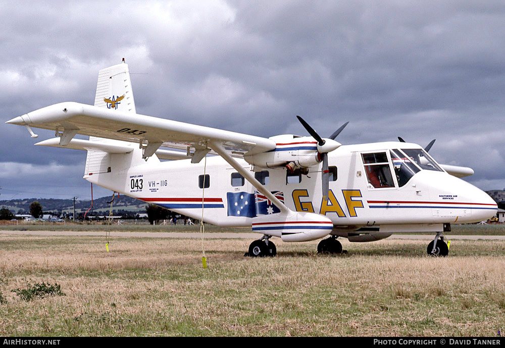 Aircraft Photo of VH-IIG | GAF N-22B Nomad | Southern Air Services - SAS | AirHistory.net #23824