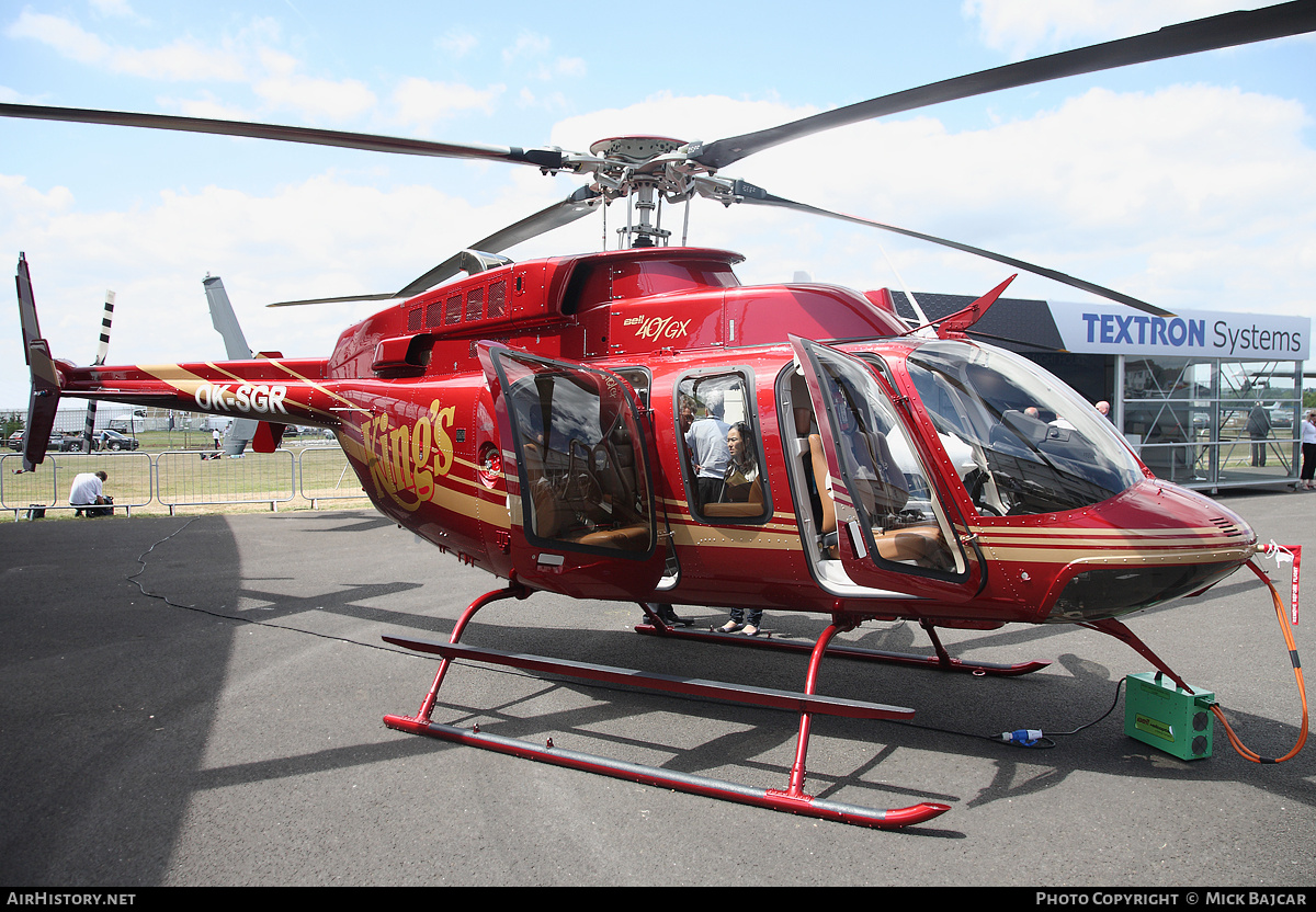 Aircraft Photo of OK-SGR | Bell 407GX | Kings | AirHistory.net #23832