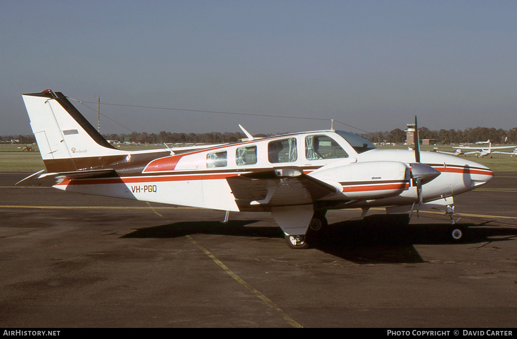 Aircraft Photo of VH-PGQ | Beech 58 Baron | AirHistory.net #23870