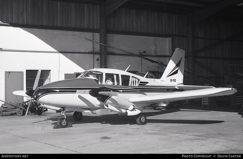 Aircraft Photo of VH-PHD | Piper PA-23-250 Aztec C | AirHistory.net #23881