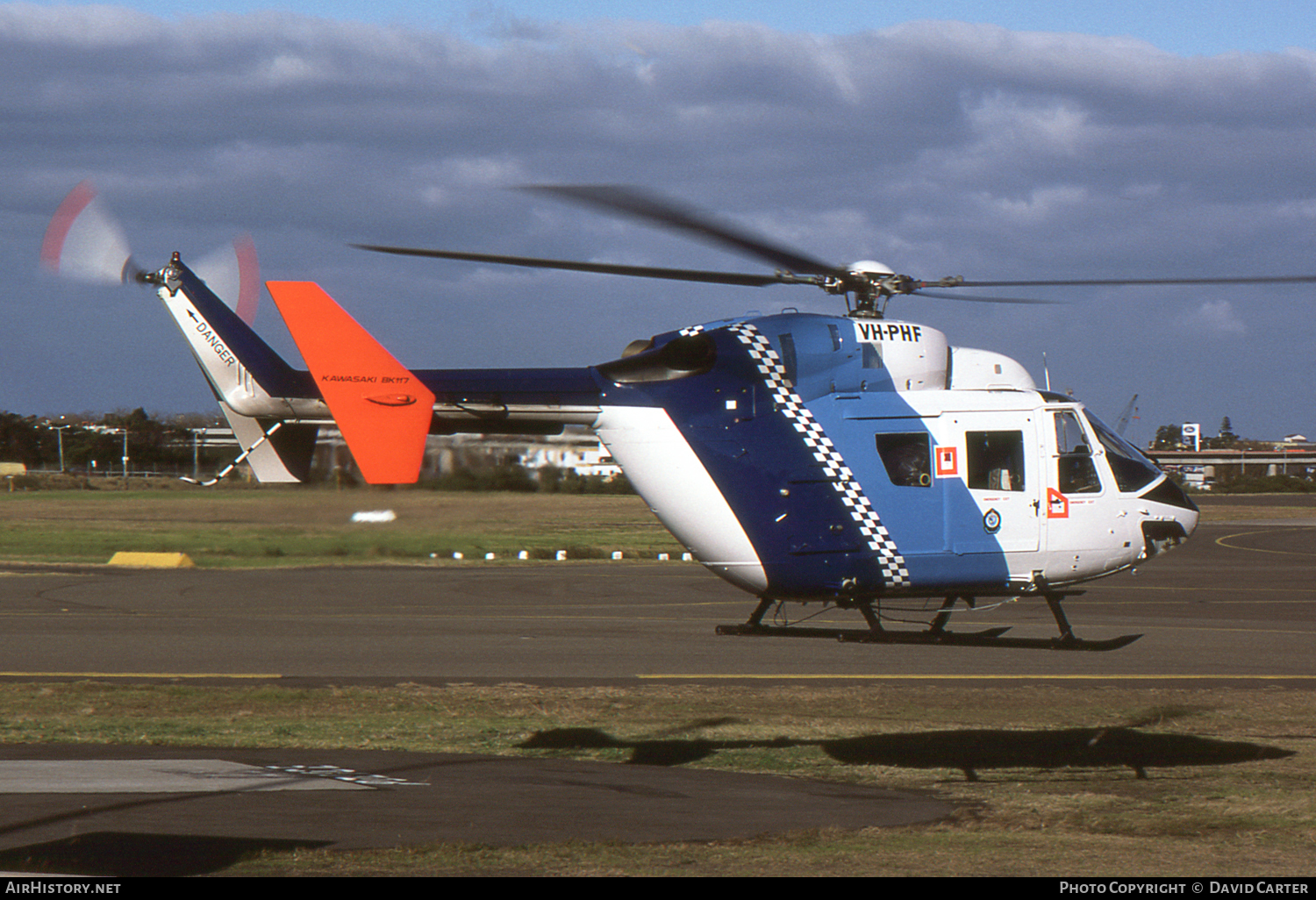 Aircraft Photo of VH-PHF | MBB-Kawasaki BK-117A-4 | New South Wales Police Service | AirHistory.net #23883