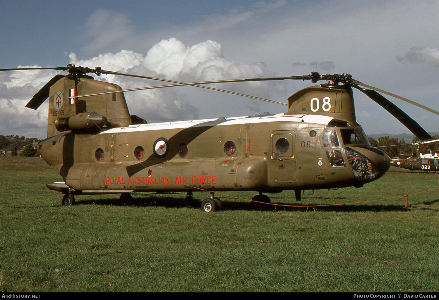 Aircraft Photo of A15-008 | Boeing CH-47C Chinook (219) | Australia - Air Force | AirHistory.net #23891