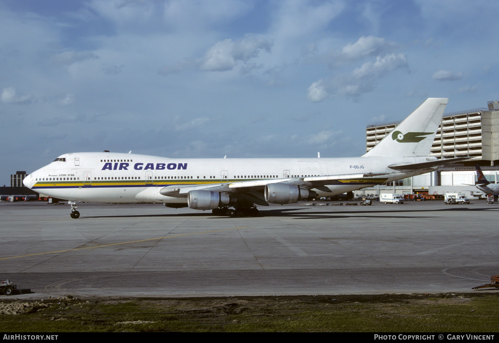 Aircraft Photo of F-ODJG | Boeing 747-2Q2BM | Air Gabon | AirHistory.net #23895