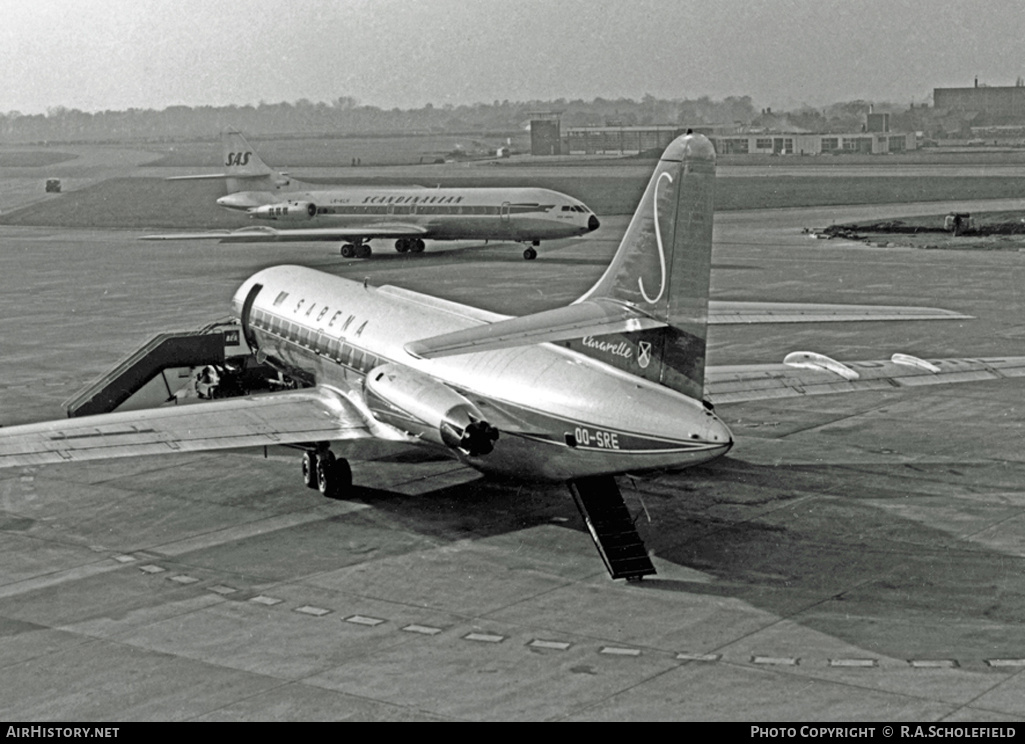 Aircraft Photo of OO-SRE | Sud SE-210 Caravelle VI-N | Sabena | AirHistory.net #23899