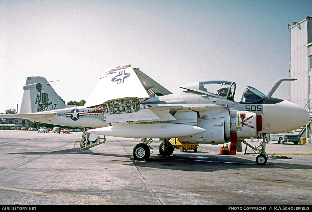Aircraft Photo of 158787 | Grumman A-6E Intruder (G-128) | USA - Navy | AirHistory.net #23901