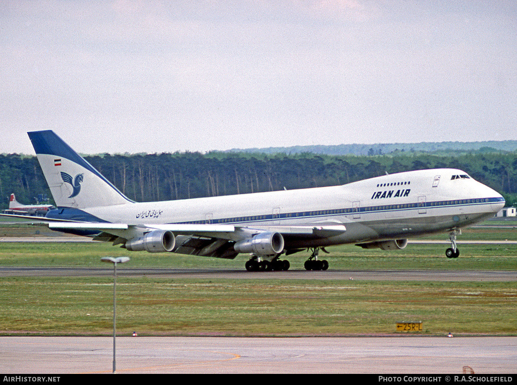 Aircraft Photo of EP-IAG | Boeing 747-286BM | Iran Air | AirHistory.net #23903