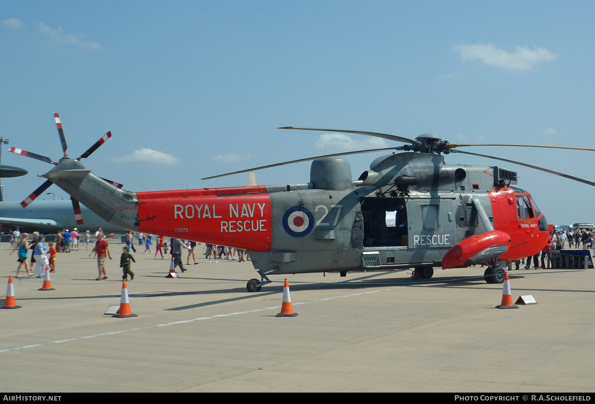 Aircraft Photo of XV673 | Westland WS-61 Sea King HU5 | UK - Navy | AirHistory.net #23907