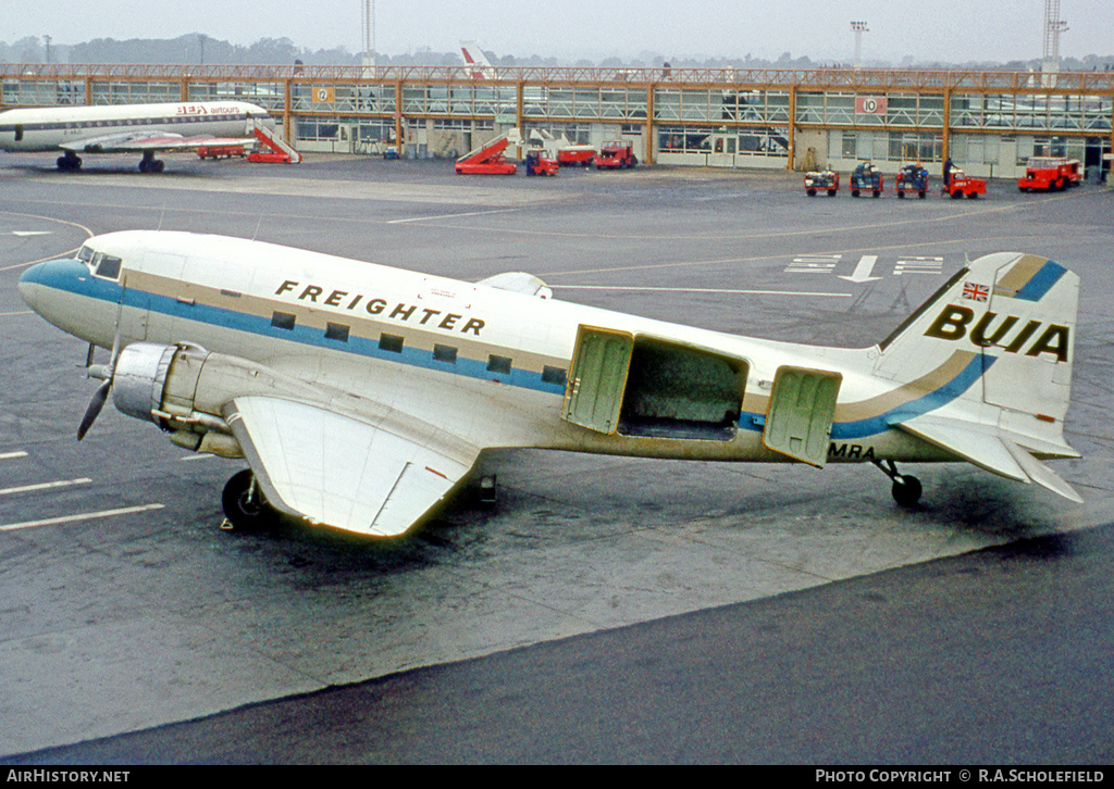 Aircraft Photo of G-AMRA | Douglas C-47B Skytrain | British United Island Airways - BUIA | AirHistory.net #23915