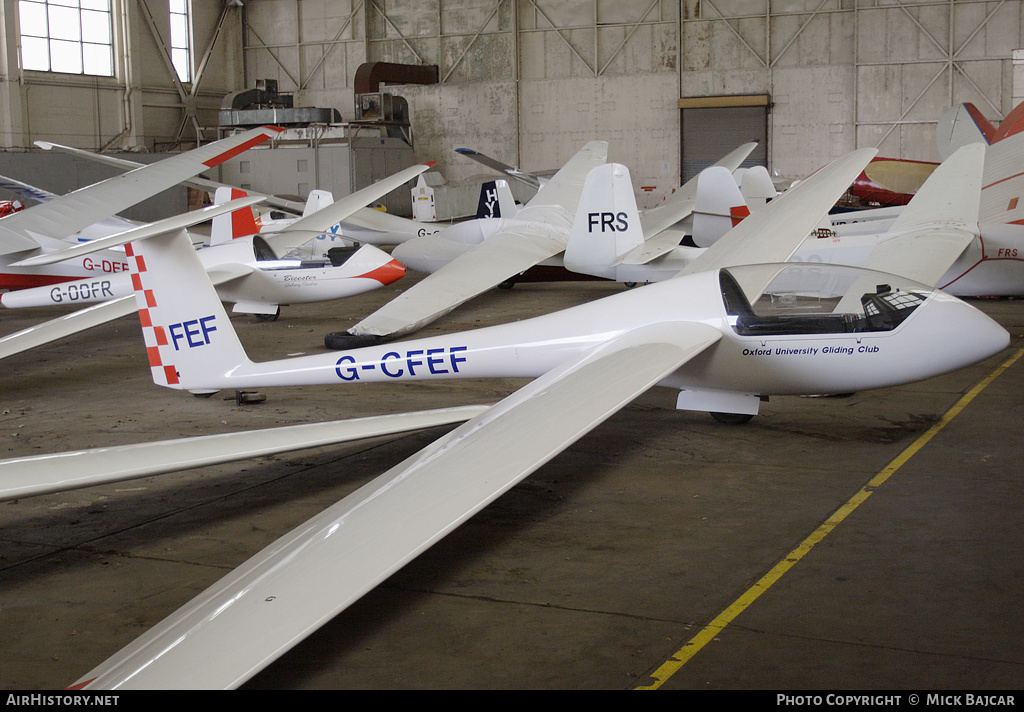 Aircraft Photo of G-CFEF | Grob G-102 Astir CS | Oxford University Gliding Club | AirHistory.net #24000