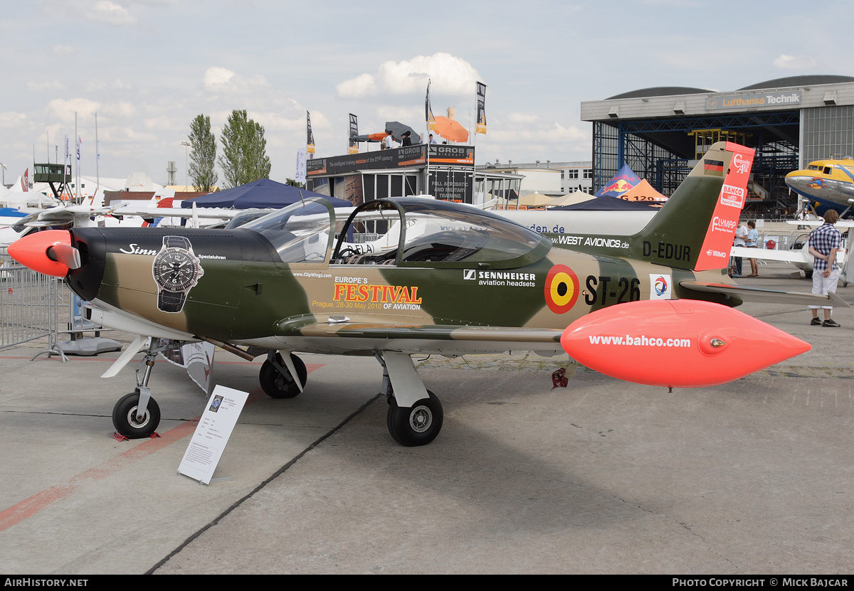 Aircraft Photo of D-EDUR / ST-26 | SIAI-Marchetti SF-260 | Belgium - Air Force | AirHistory.net #24001