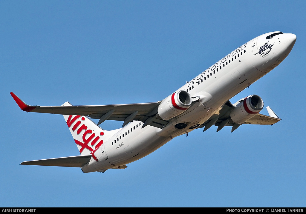 Aircraft Photo of VH-BZG | Boeing 737-8FE | Virgin Australia Airlines | AirHistory.net #24002