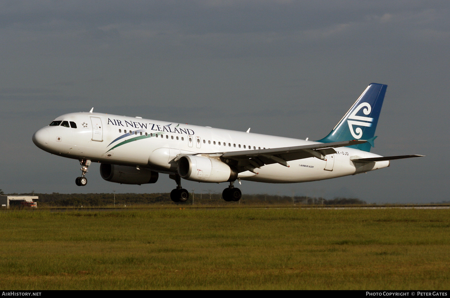 Aircraft Photo of ZK-OJD | Airbus A320-232 | Air New Zealand | AirHistory.net #24012