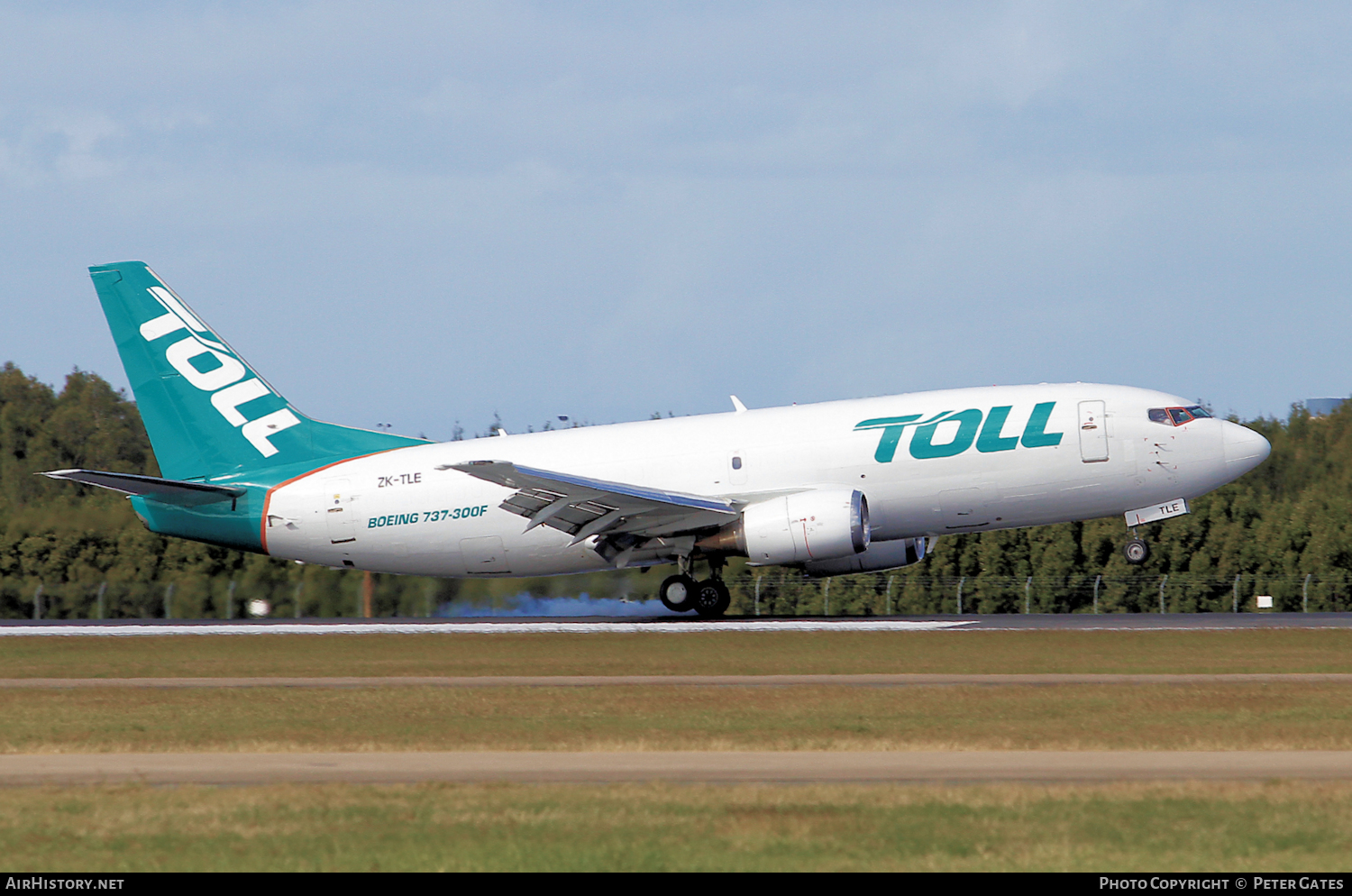 Aircraft Photo of ZK-TLE | Boeing 737-3S1(F) | Toll Priority | AirHistory.net #24013