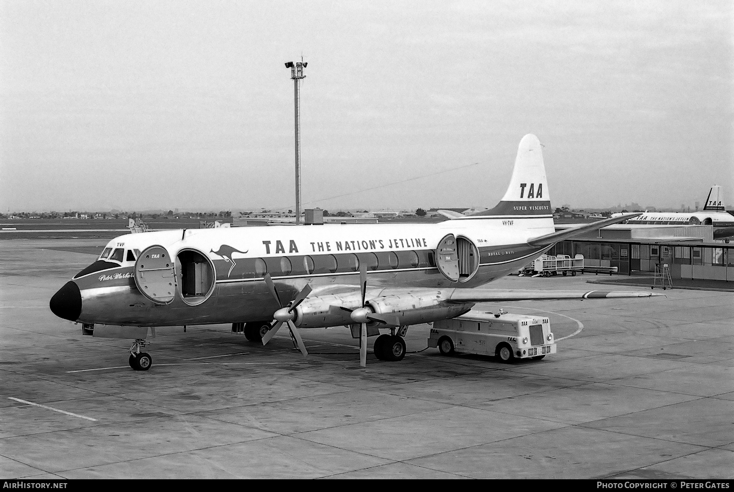 Aircraft Photo of VH-TVF | Vickers 720 Viscount | Trans-Australia Airlines - TAA | AirHistory.net #24015