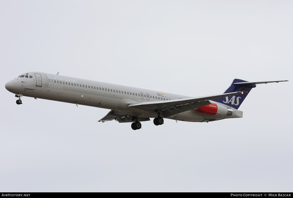 Aircraft Photo of OY-KGT | McDonnell Douglas MD-82 (DC-9-82) | Scandinavian Airlines - SAS | AirHistory.net #24018