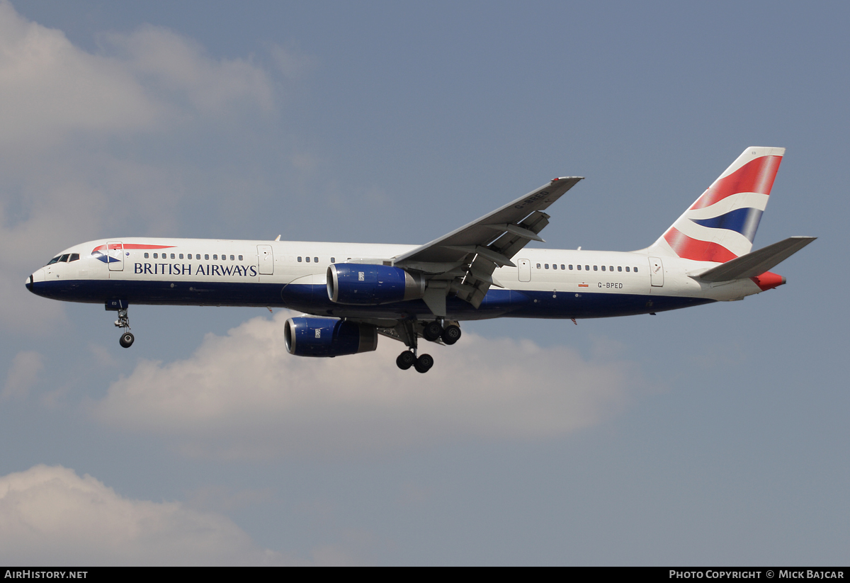 Aircraft Photo of G-BPED | Boeing 757-236 | British Airways | AirHistory.net #24027