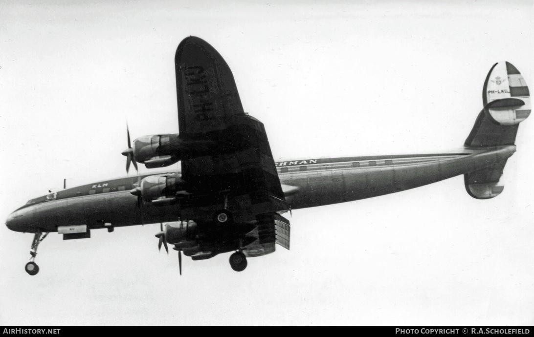 Aircraft Photo of PH-LKU | Lockheed L-1049C Super Constellation | KLM - Royal Dutch Airlines | AirHistory.net #24043