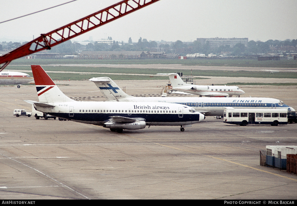 Aircraft Photo of PH-TVI | Boeing 737-222 | British Airways | AirHistory.net #24066