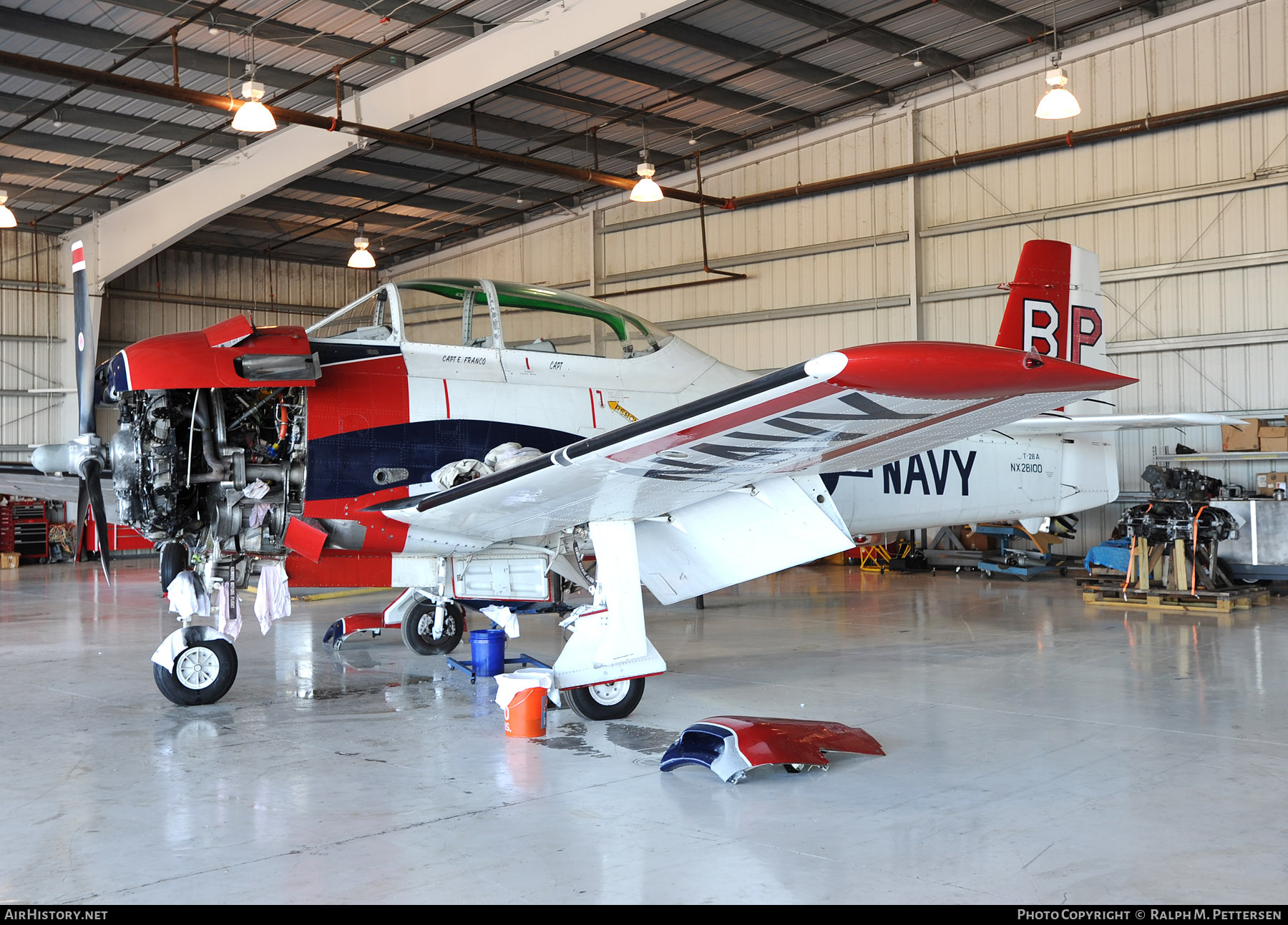 Aircraft Photo of N28100 / NX28100 | North American T-28A Trojan | USA - Navy | AirHistory.net #24078