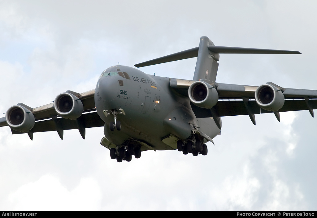 Aircraft Photo of 05-5145 / 55145 | Boeing C-17A Globemaster III | USA - Air Force | AirHistory.net #24079