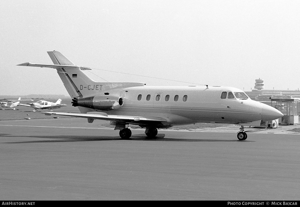 Aircraft Photo of D-CJET | Hawker Siddeley HS-125-600B | AirHistory.net #24085