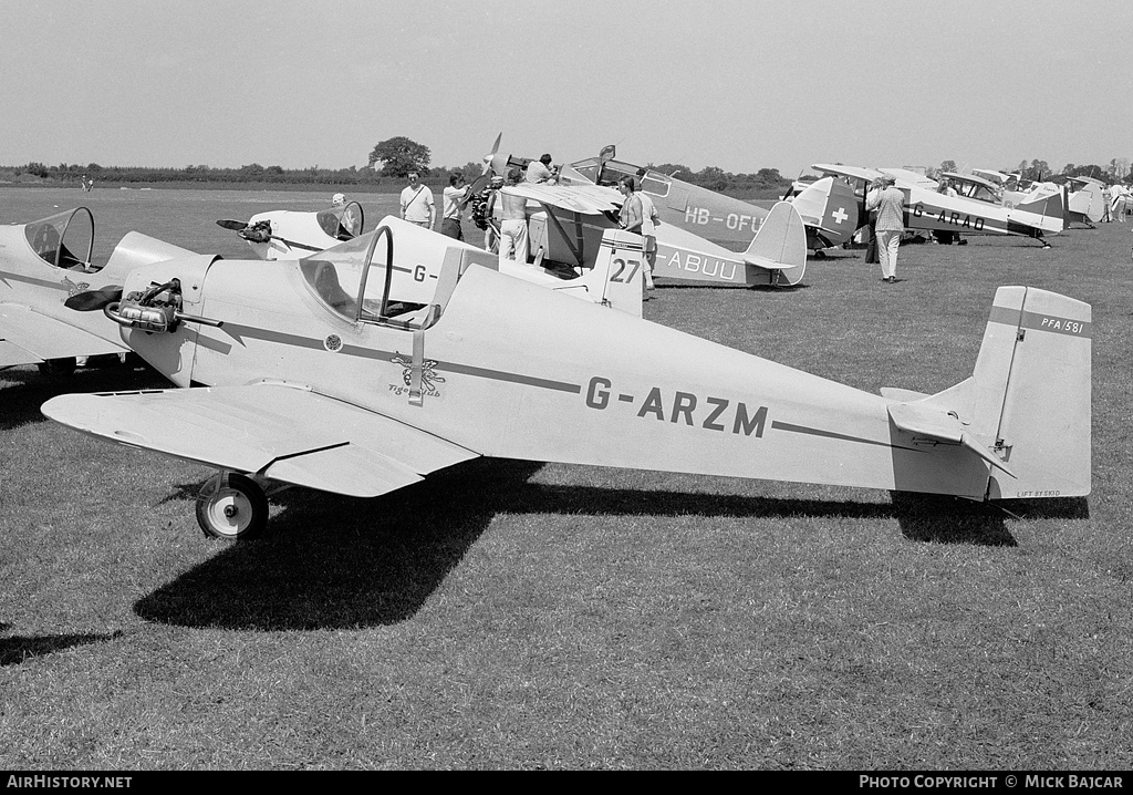 Aircraft Photo of G-ARZM | Druine D-31 Turbulent | AirHistory.net #24086