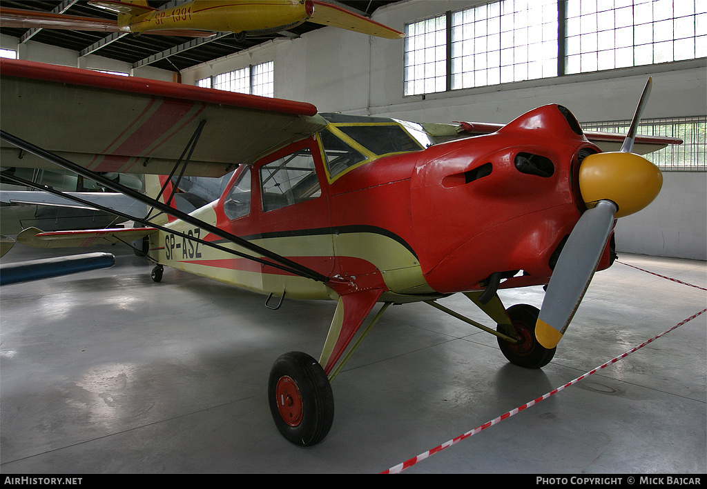 Aircraft Photo of SP-ASZ | Yakovlev Yak-12 | AirHistory.net #24090