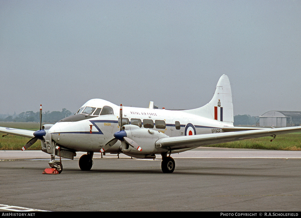 Aircraft Photo of VP968 | De Havilland D.H. 104 Devon C2/2 | UK - Air Force | AirHistory.net #24125